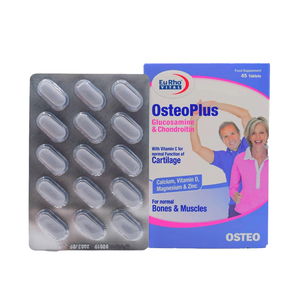 قرص استئو پلاس (Osteo Plus) یوروویتال (Eurho Vital) 60 عددی