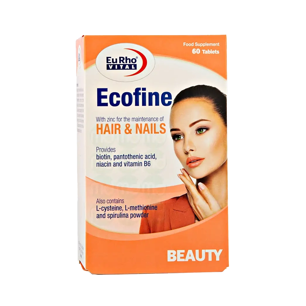 قرص مولتی ویتامین اِکوفاین (Multivitamin Ecofine) یوروویتال (EuRho vital) 60 عددی
